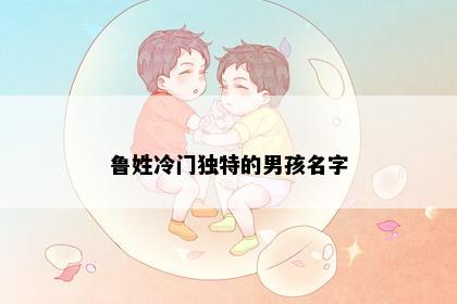 鲁姓冷门独特的男孩名字