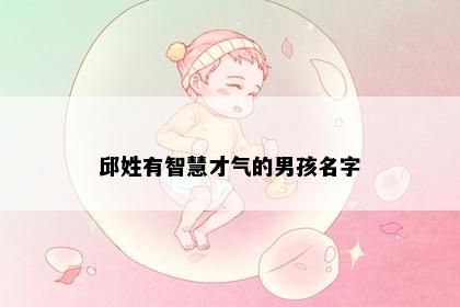 邱姓有智慧才气的男孩名字