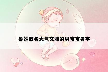 鲁姓取名大气文雅的男宝宝名字