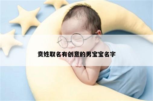 贲姓取名有创意的男宝宝名字